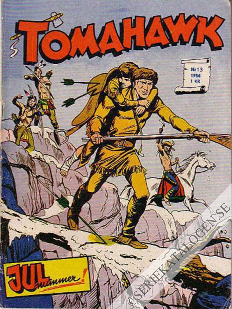 Framsida på Tomahawk #13 (1956)