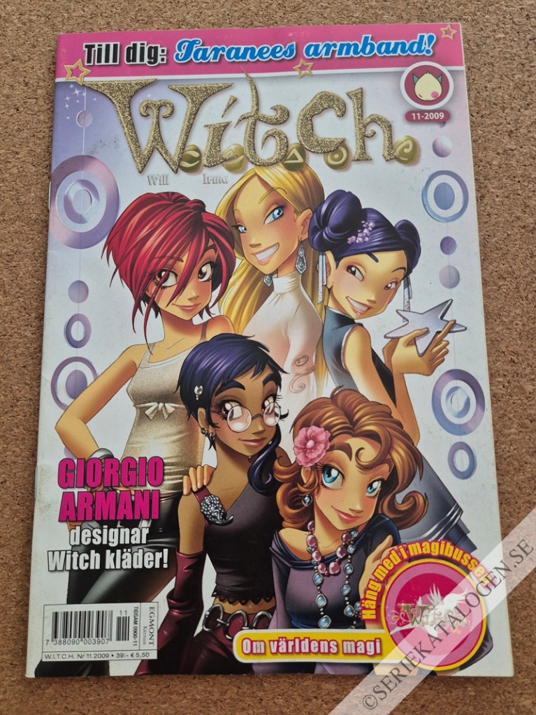 Framsida på W.i.t.c.h. #11 (2009)