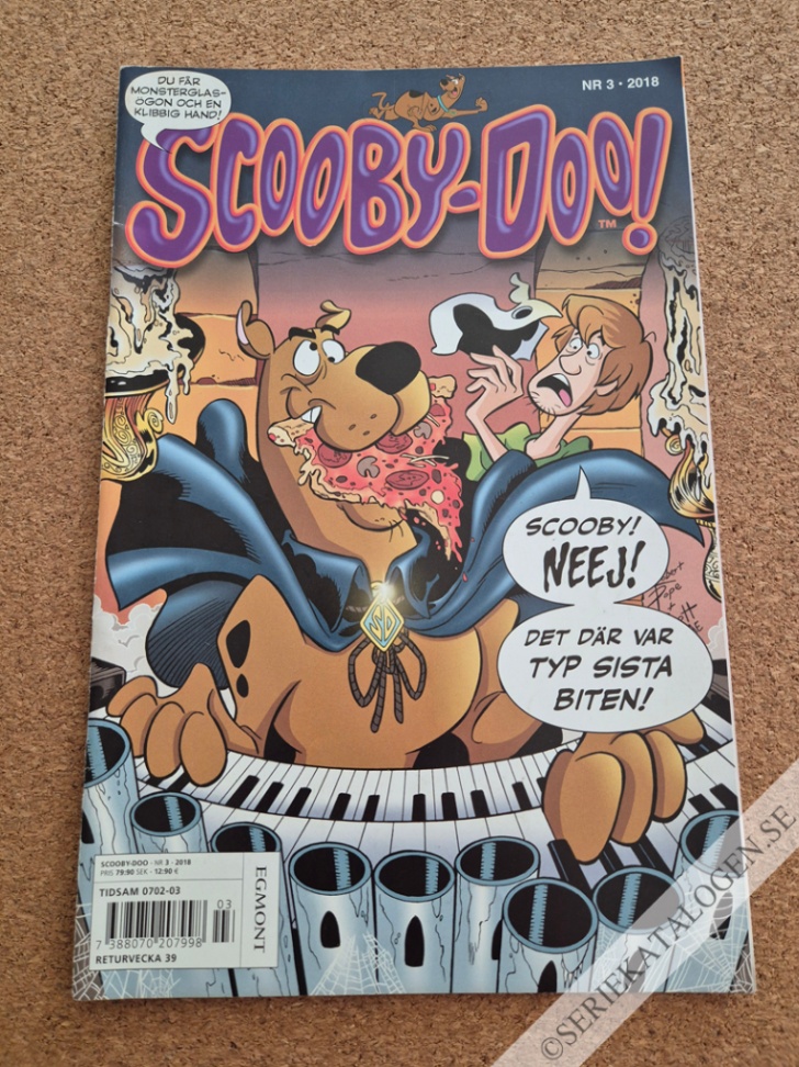 Framsida på Scooby-Doo! #3 (2018)