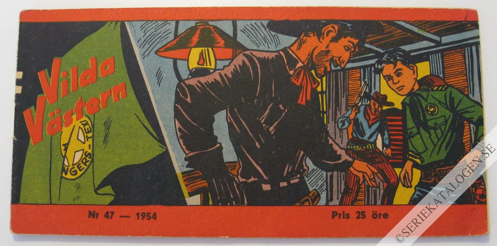 Framsida på Vilda Västern #47 (1954)
