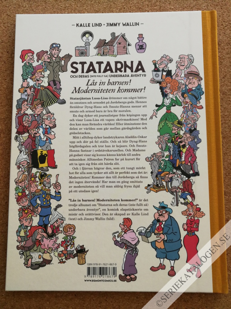 Baksida på Lås in barnen! Moderniteten kommer! (2022)