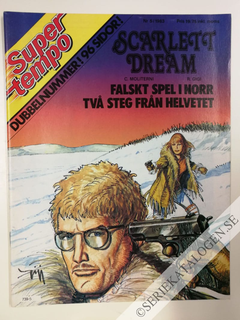 Framsida på Supertempo #5 (1983)