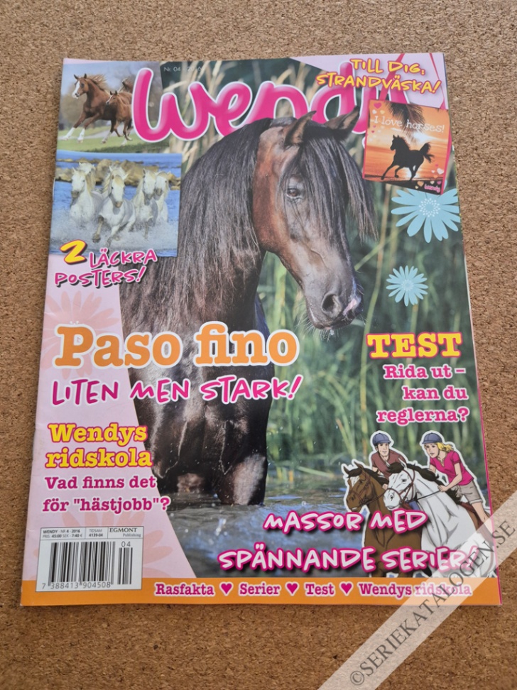 Framsida på Wendy #4 (2016)