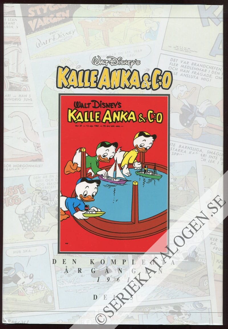 Framsida på Kalle Anka & C:o - den kompletta årgången 1961 del 5 (2006)