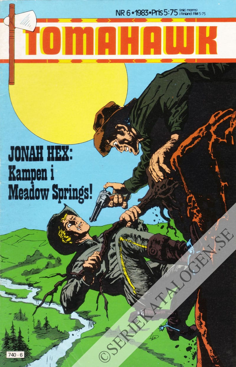 Framsida på Tomahawk #6 (1983)
