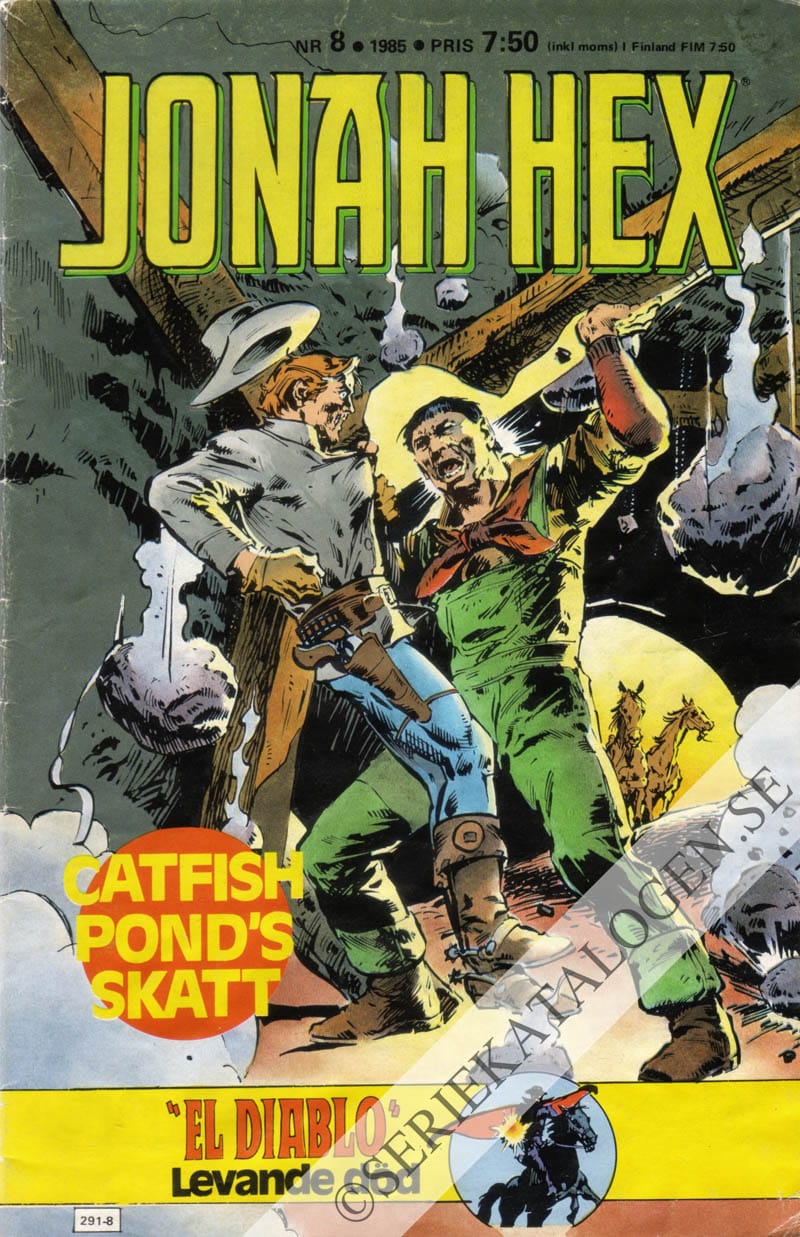 Framsida på Jonah Hex #8 (1985)
