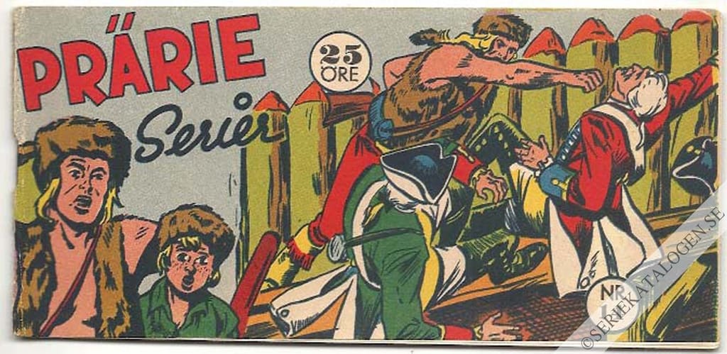 Framsida på Prärie-serier #14 (1957)