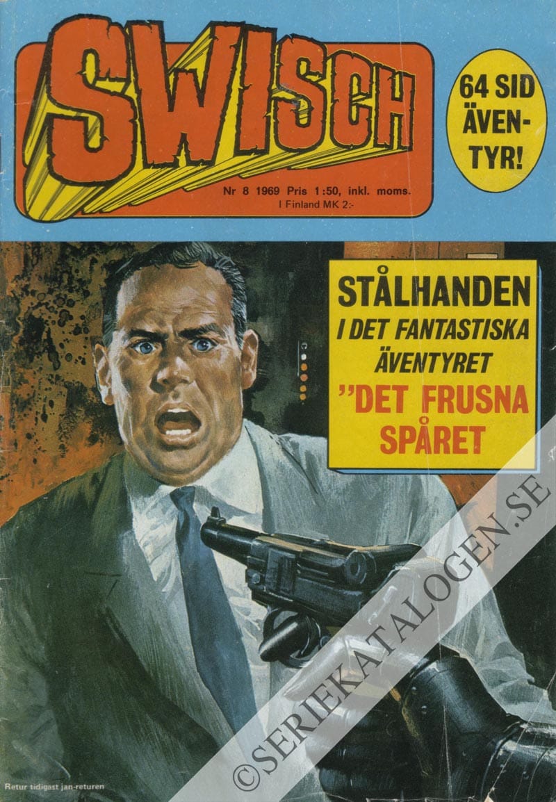Framsida på Swisch #8 (1969)