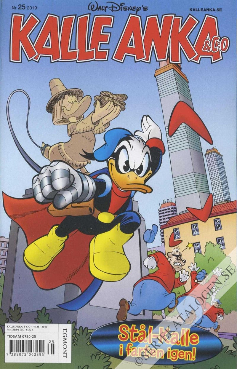 Framsida på Kalle Anka & C:o #25 (2019)