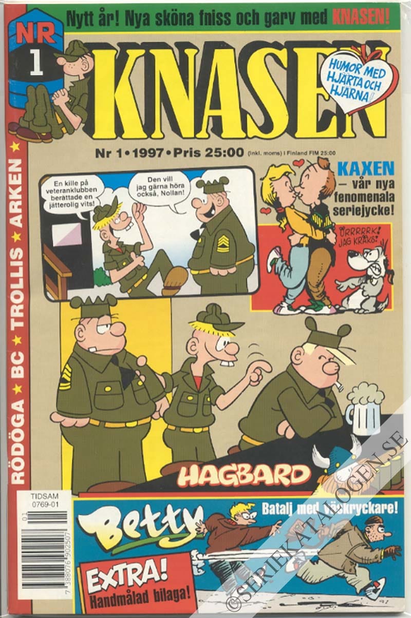 Framsida på Knasen #1 (1997)