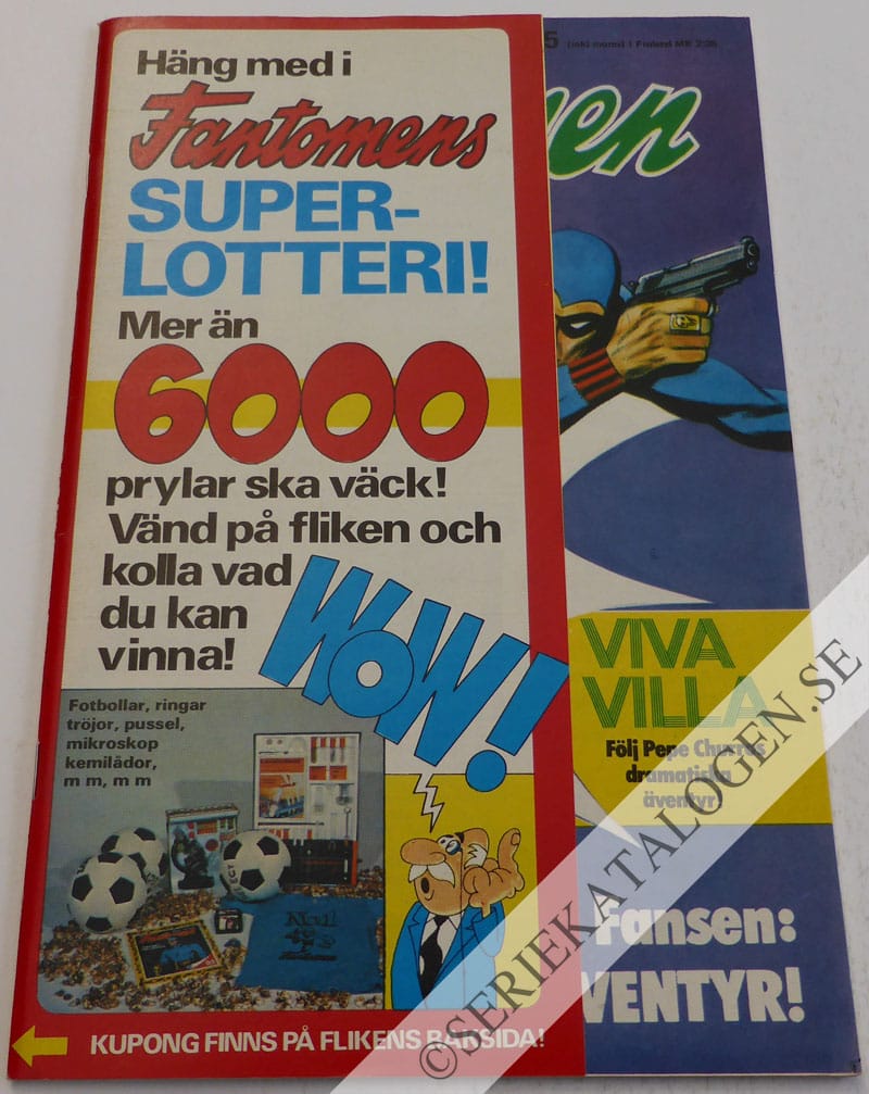 Framsida på Fantomen #11 (1974)
