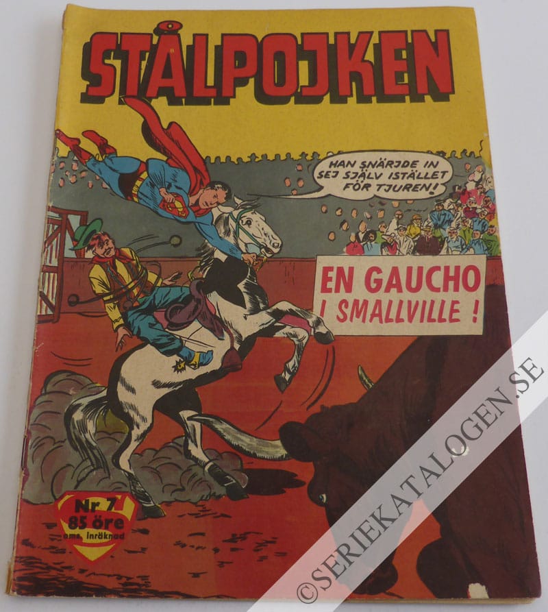 Framsida på Stålpojken #7 (1962)