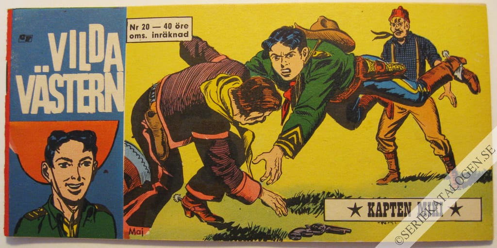 Framsida på Vilda Västern #20 (1964)
