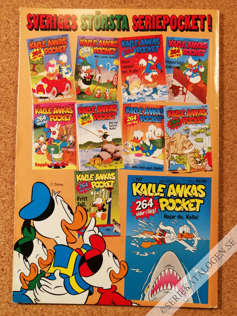 Baksida på Jakten på den försvunna lampan (1991)