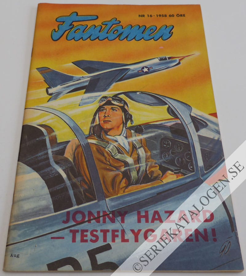 Framsida på Fantomen #16 (1958)