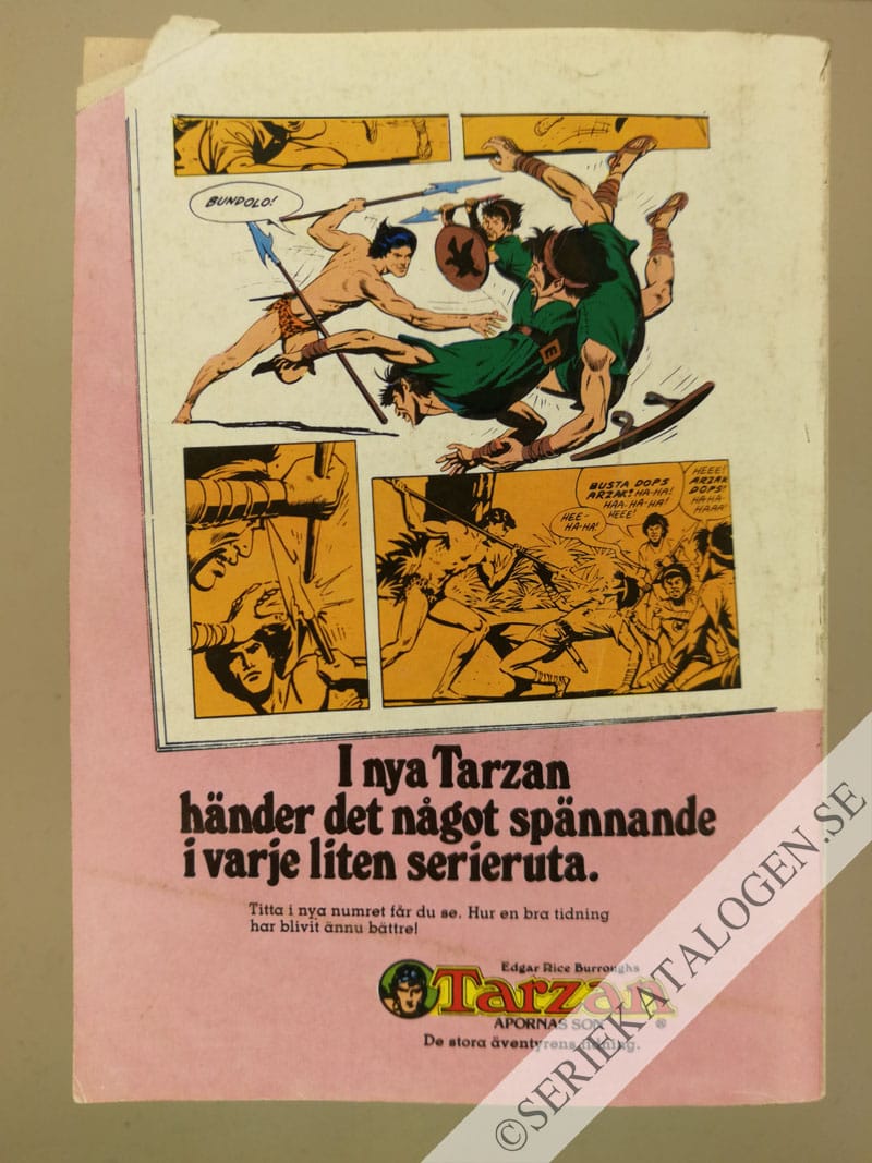 Baksida på En hjälte föds (1988)
