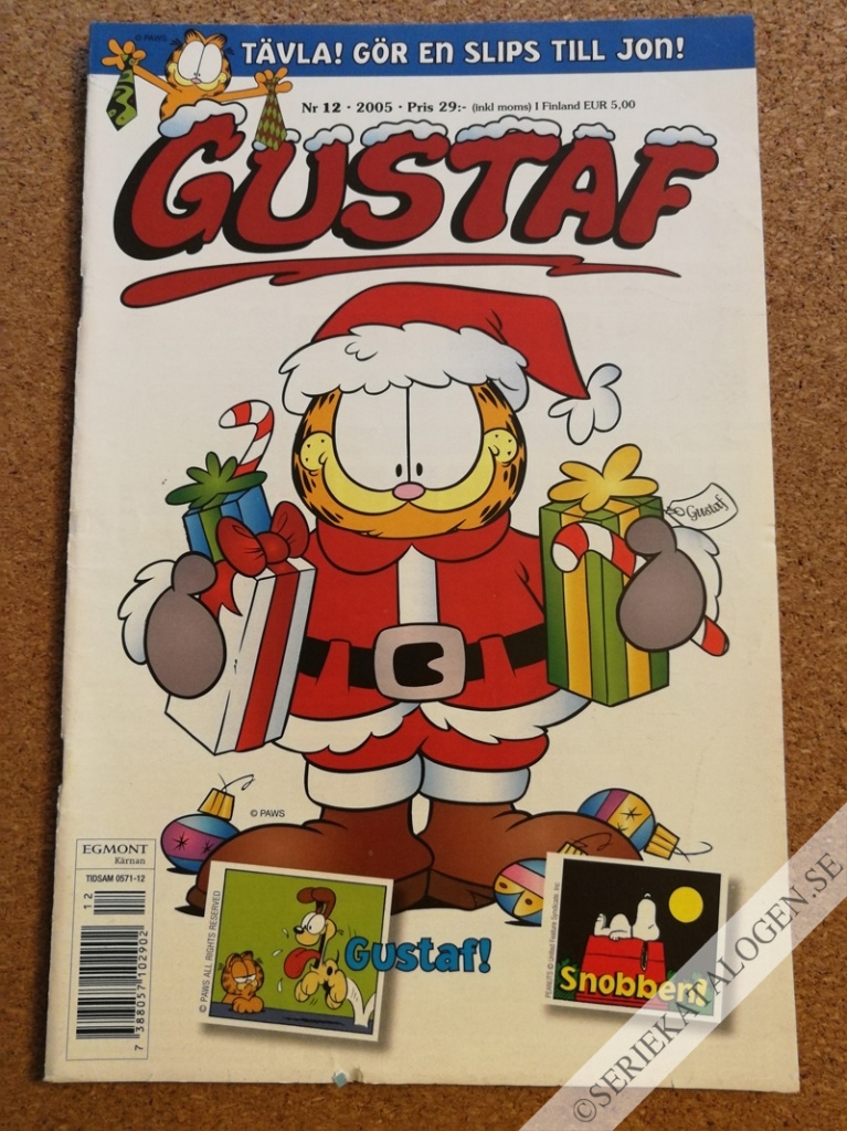 Framsida på Gustaf #12 (2005)
