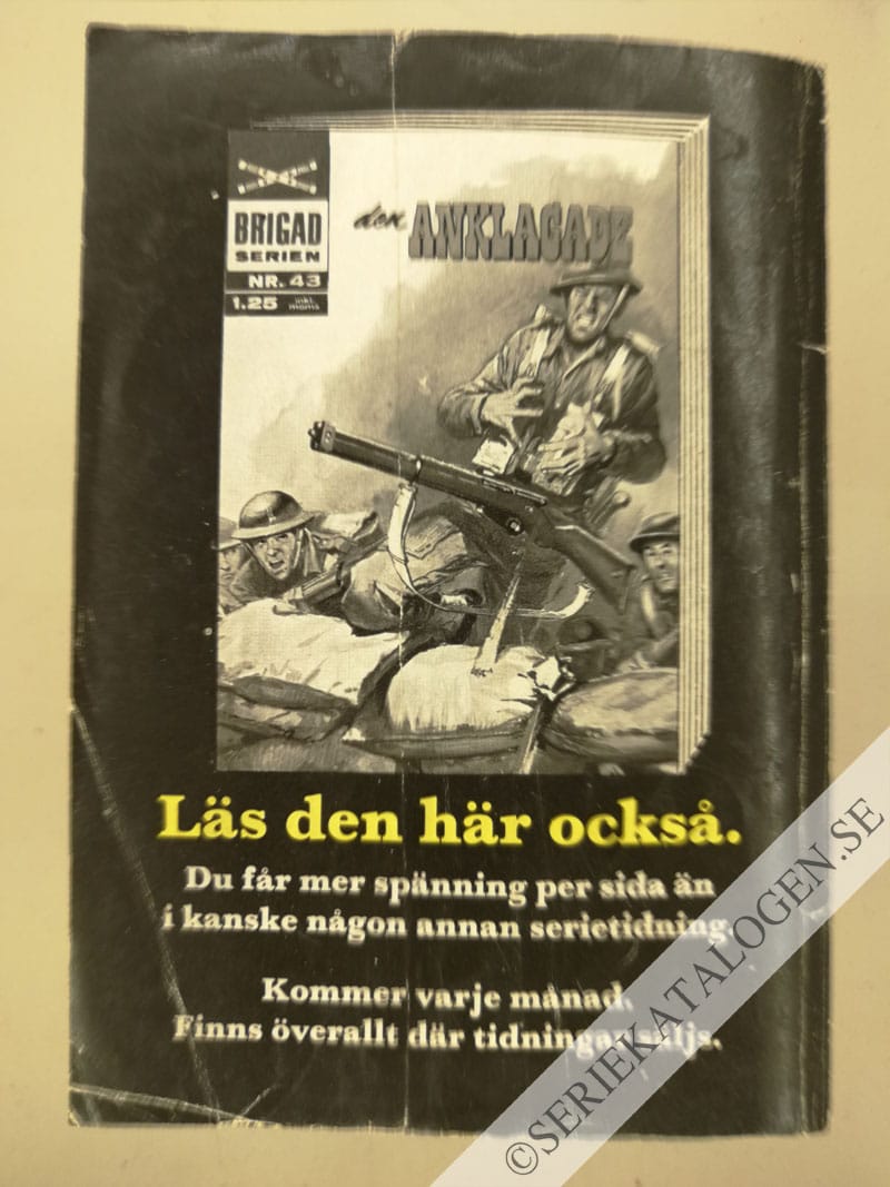 Baksida på Operation DDT (1970)