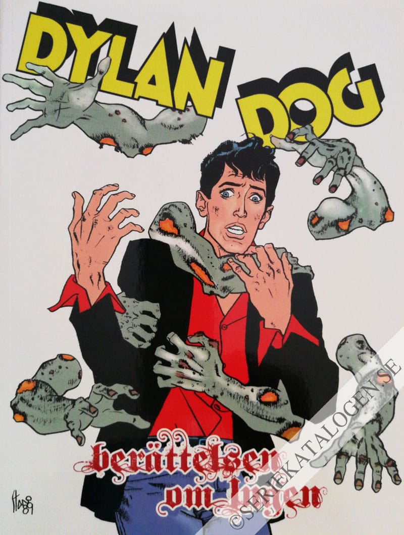 Framsida på Dylan Dog Berättelsen om ingen (2017)