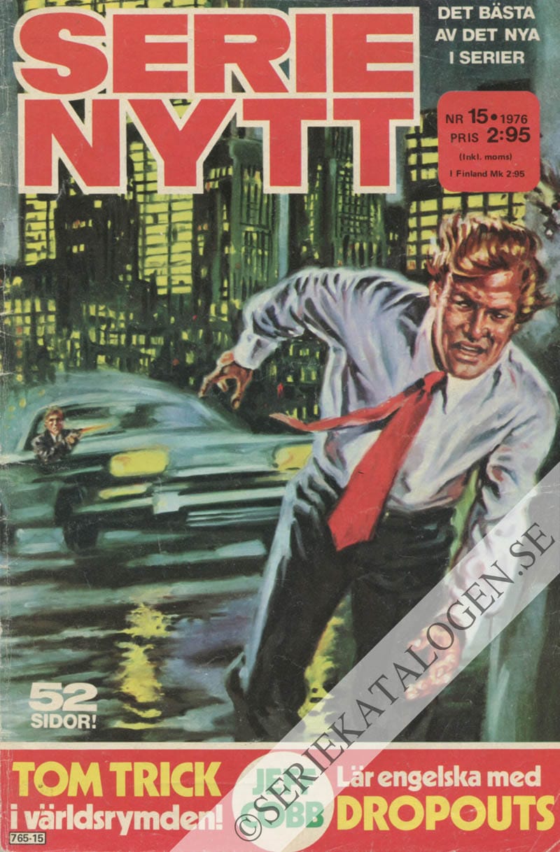 Framsida på Serie-Nytt #15 (1976)
