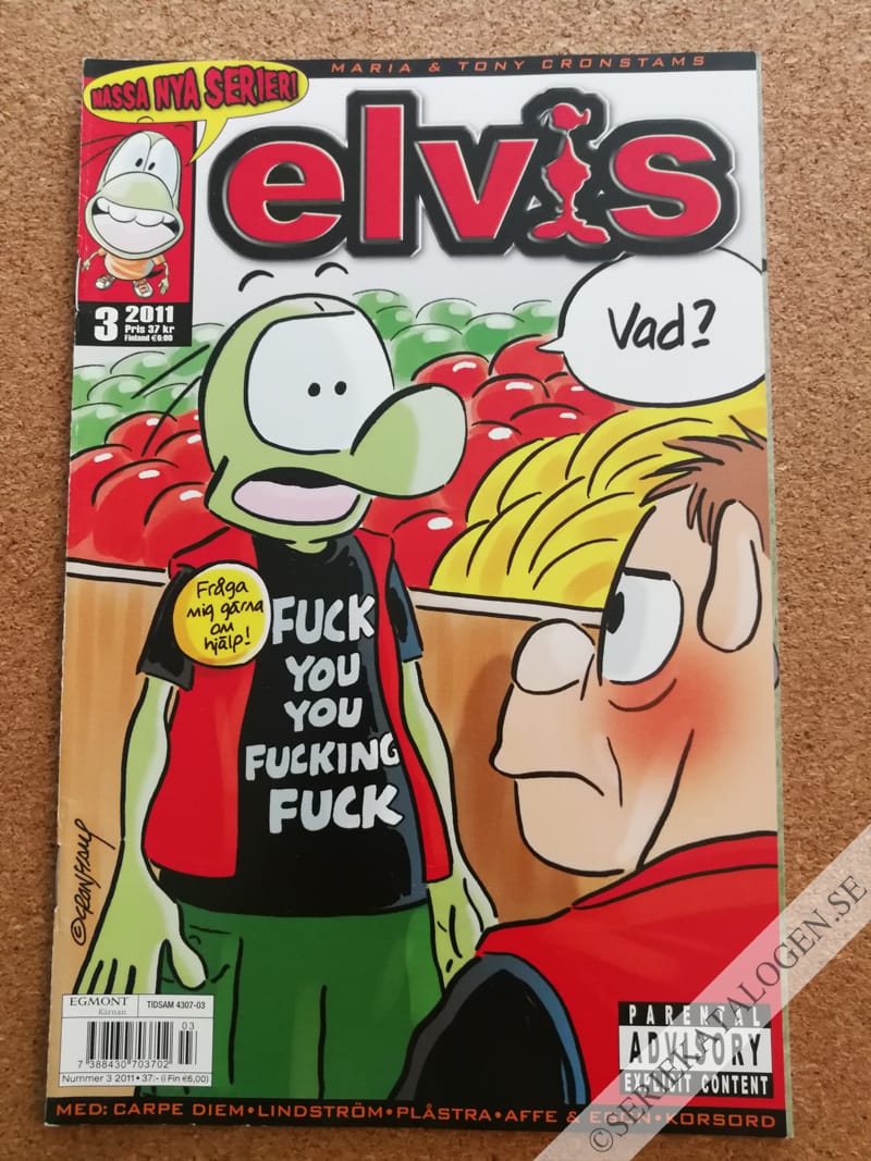 Framsida på Elvis #3 (2011)