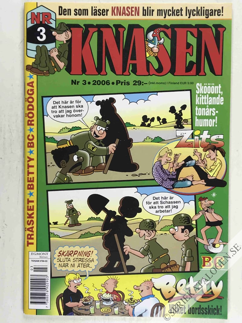 Framsida på Knasen #3 (2006)
