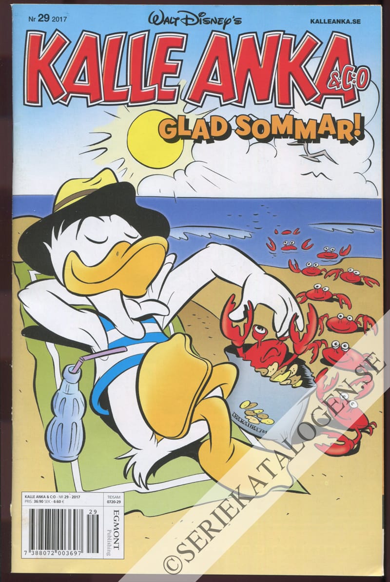 Framsida på Kalle Anka & C:o #29 (2017)