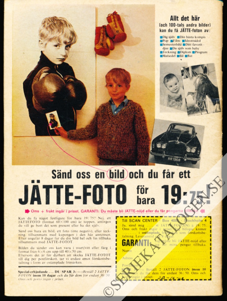 Baksida på Dödszonen (1968)