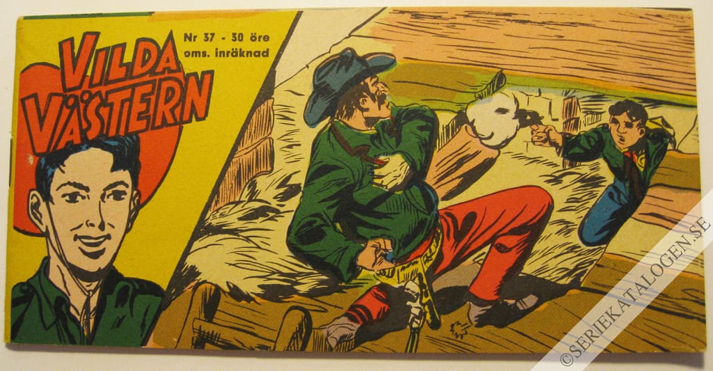 Framsida på Vilda Västern #37 (1961)