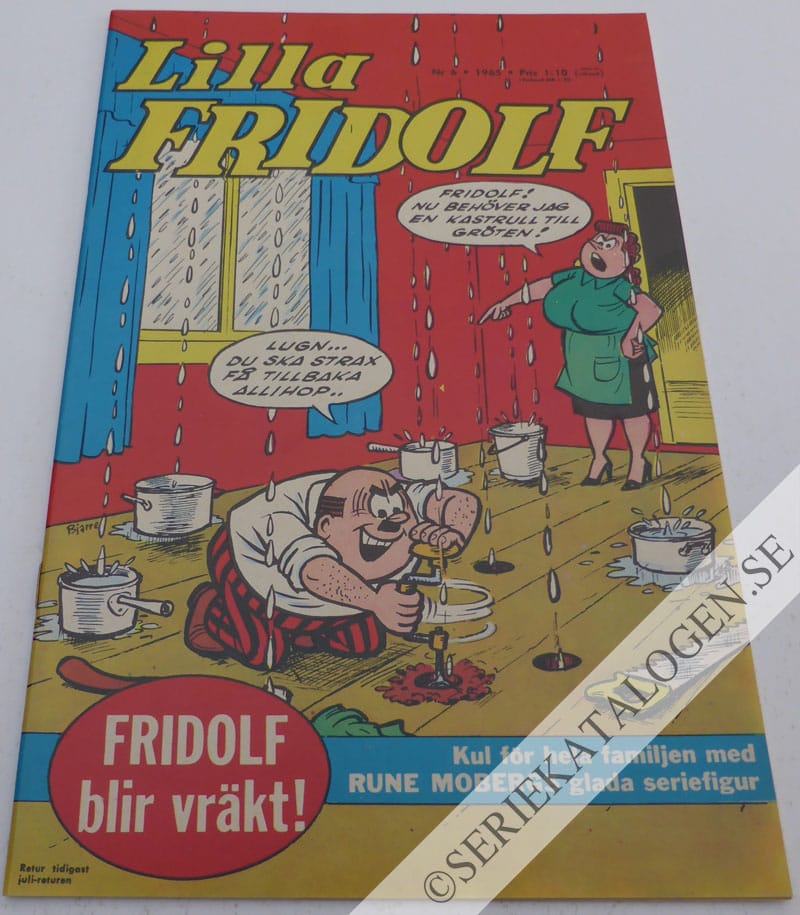 Framsida på Lilla Fridolf #6 (1965)
