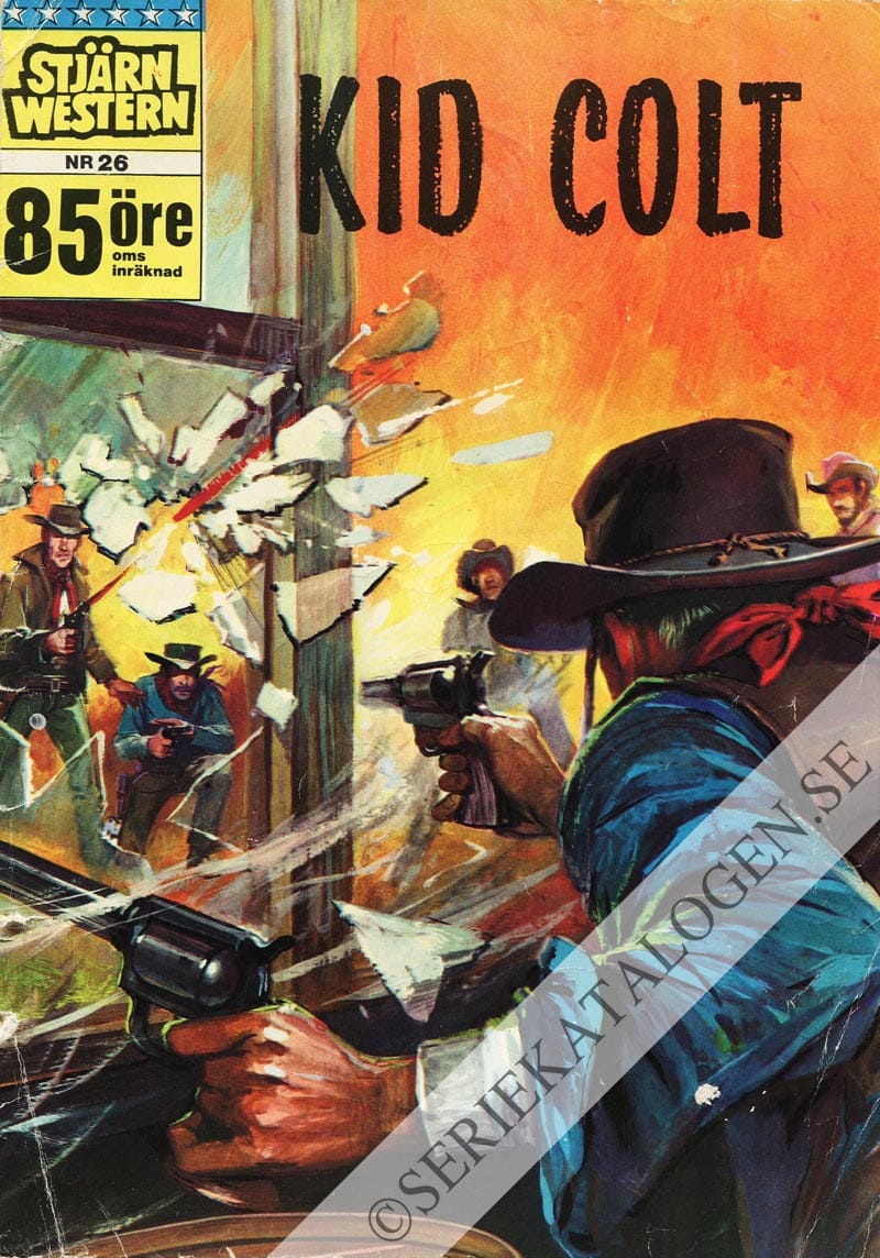 Framsida på Stjärnwestern Kid Colt (1965)