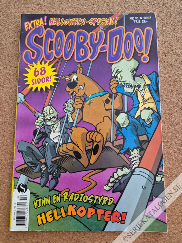 Framsida på Scooby-Doo! #10 (2007)
