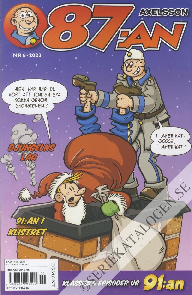 Framsida på 87:an Axelsson #6 (2023)