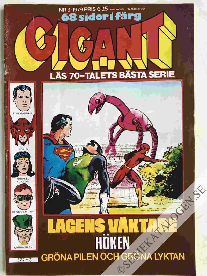 Framsida på Gigant #3 (1979)