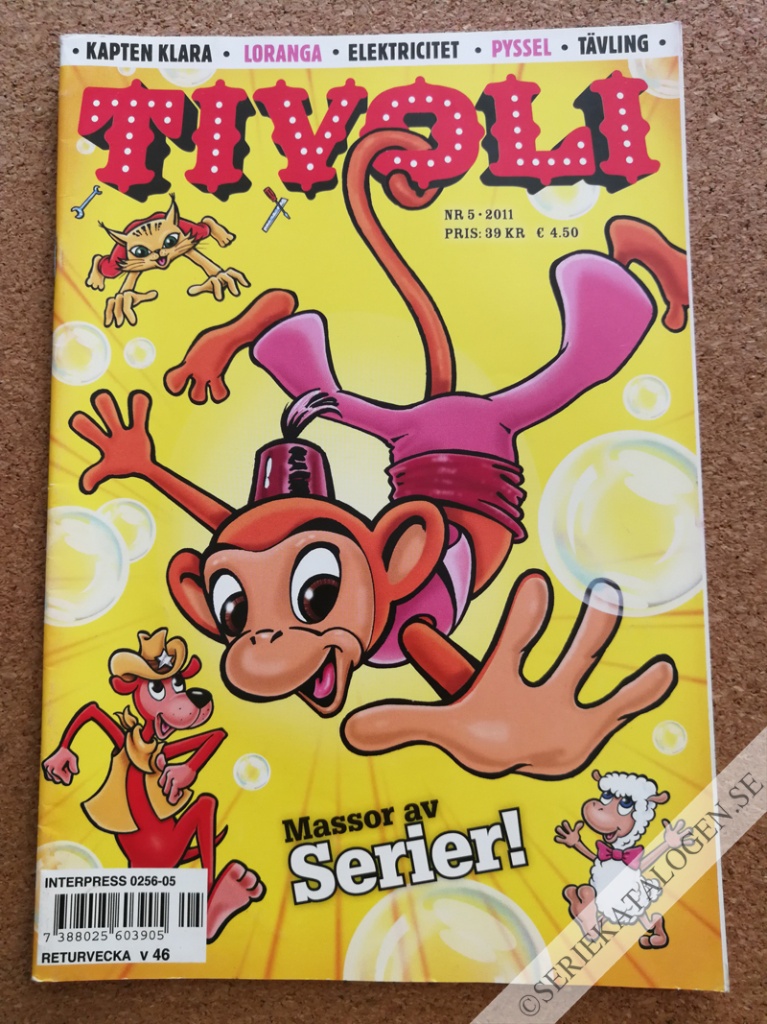 Framsida på Tivoli med vänner #5 (2011)