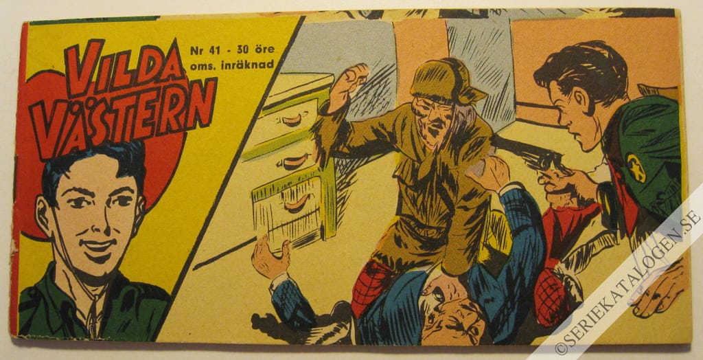 Framsida på Vilda Västern #41 (1961)