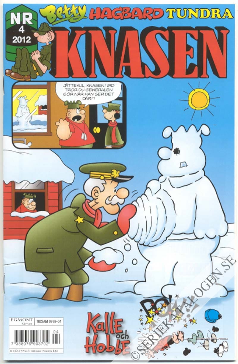 Framsida på Knasen #4 (2012)