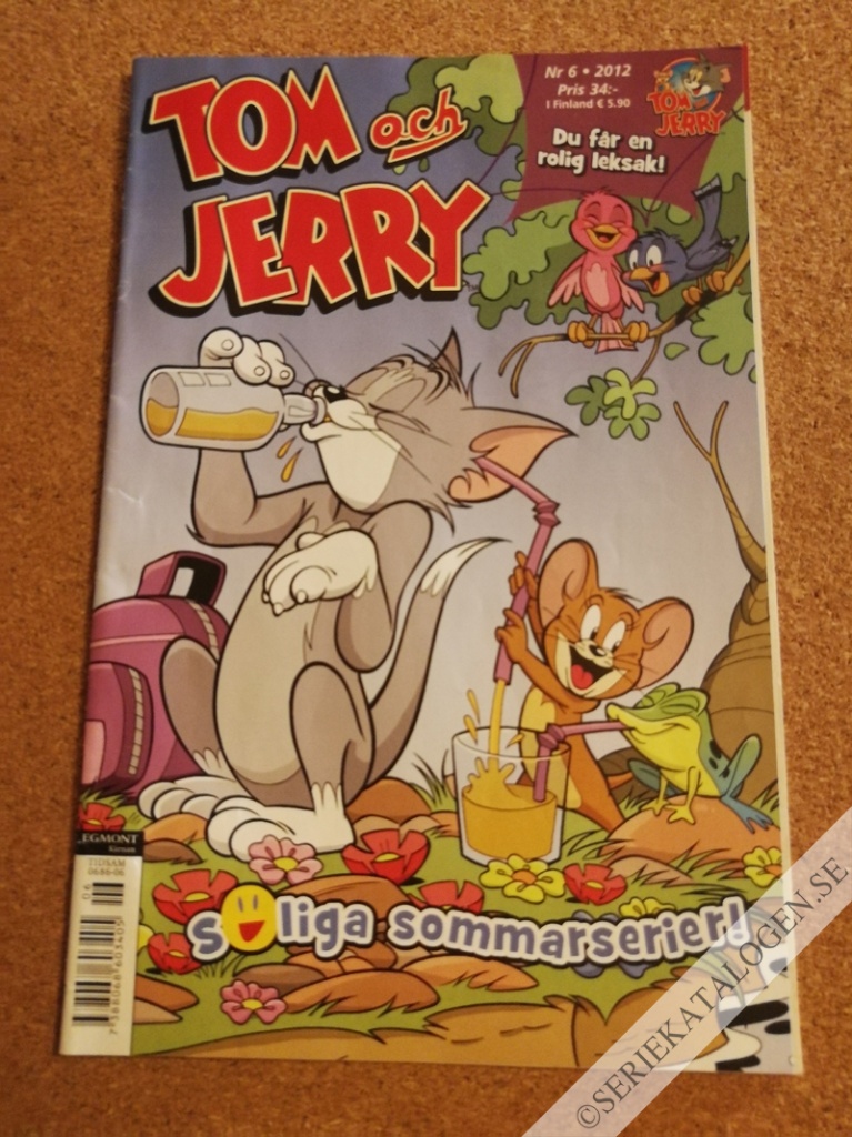 Framsida på Tom & Jerry #6 (2012)