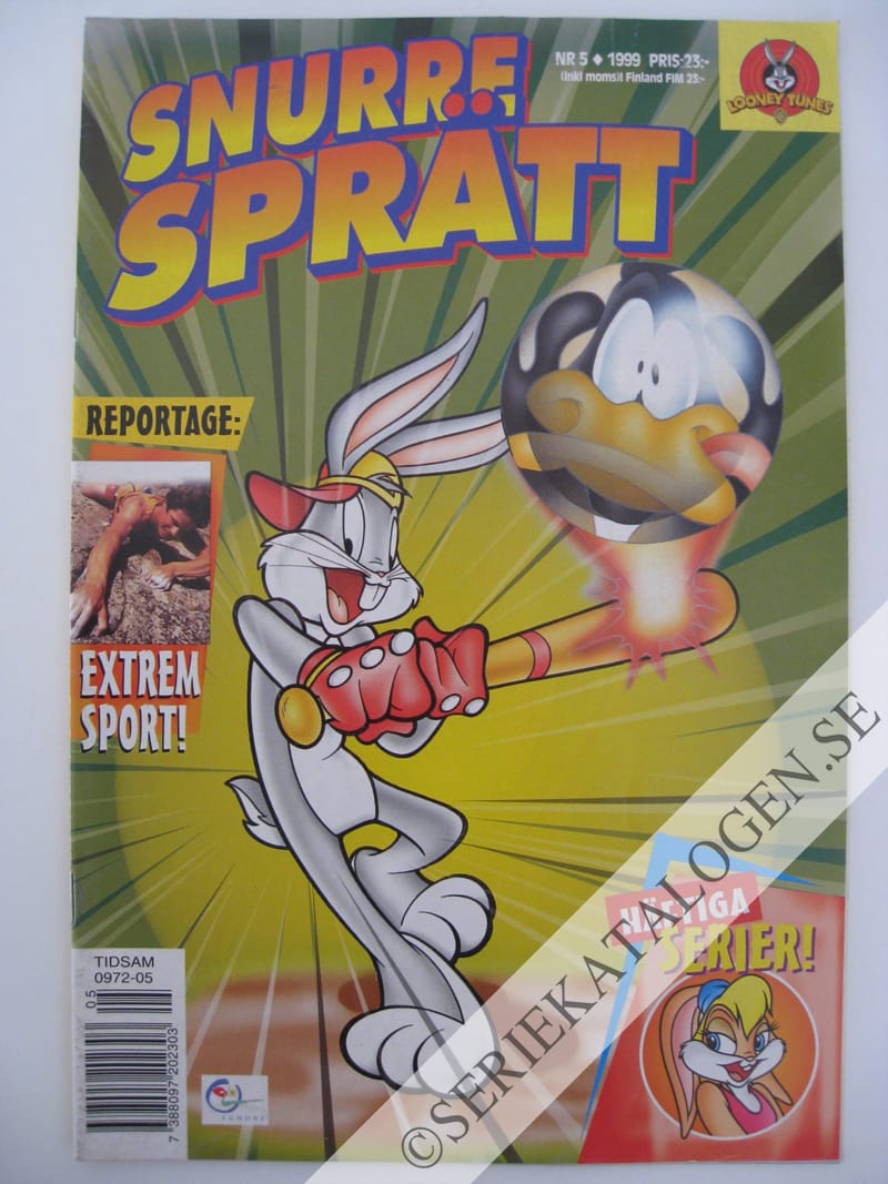 Framsida på Snurre Sprätt #5 (1999)