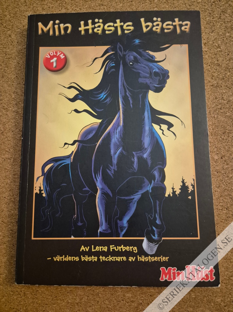 Framsida på Min hästs bästa Volym1 (2013)