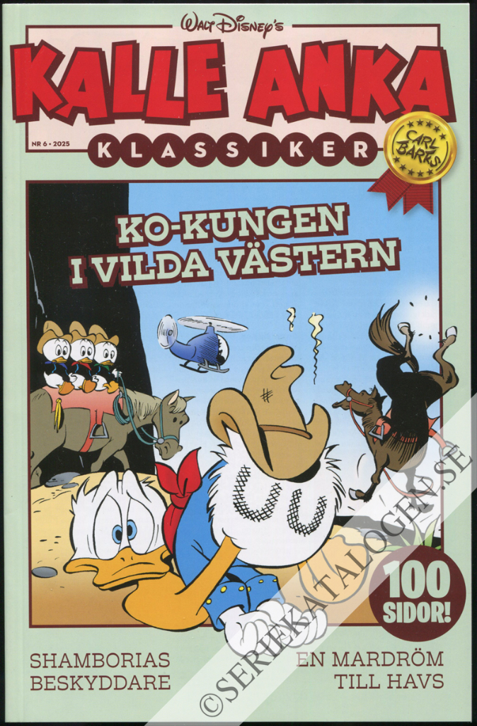 Framsida på Kalle Anka Klassiker #6 (2025)