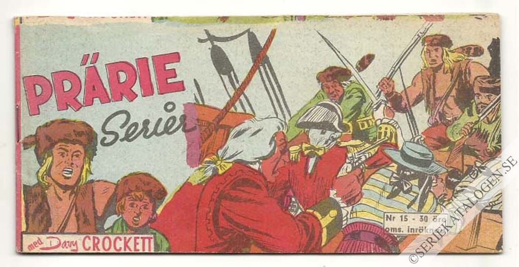 Framsida på Prärie-serier #15 (1961)