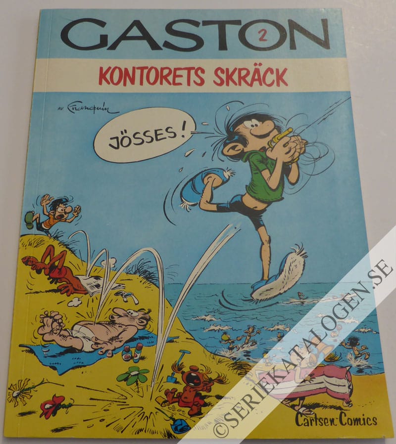 Framsida på Gaston Kontorets skräck (1977)