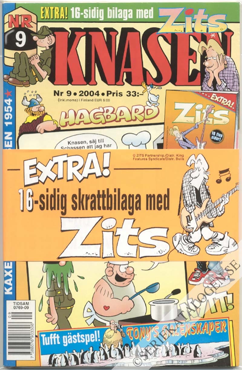 Framsida på Knasen #9 (2004)