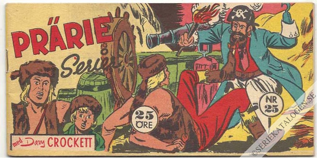 Framsida på Prärie-serier #25 (1959)