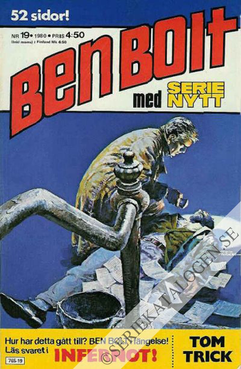 Framsida på Serie-Nytt #19 (1980)