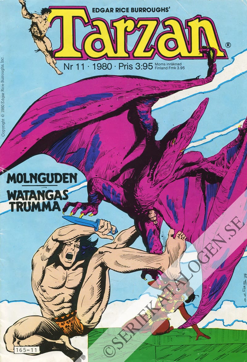 Framsida på Tarzan #11 (1980)