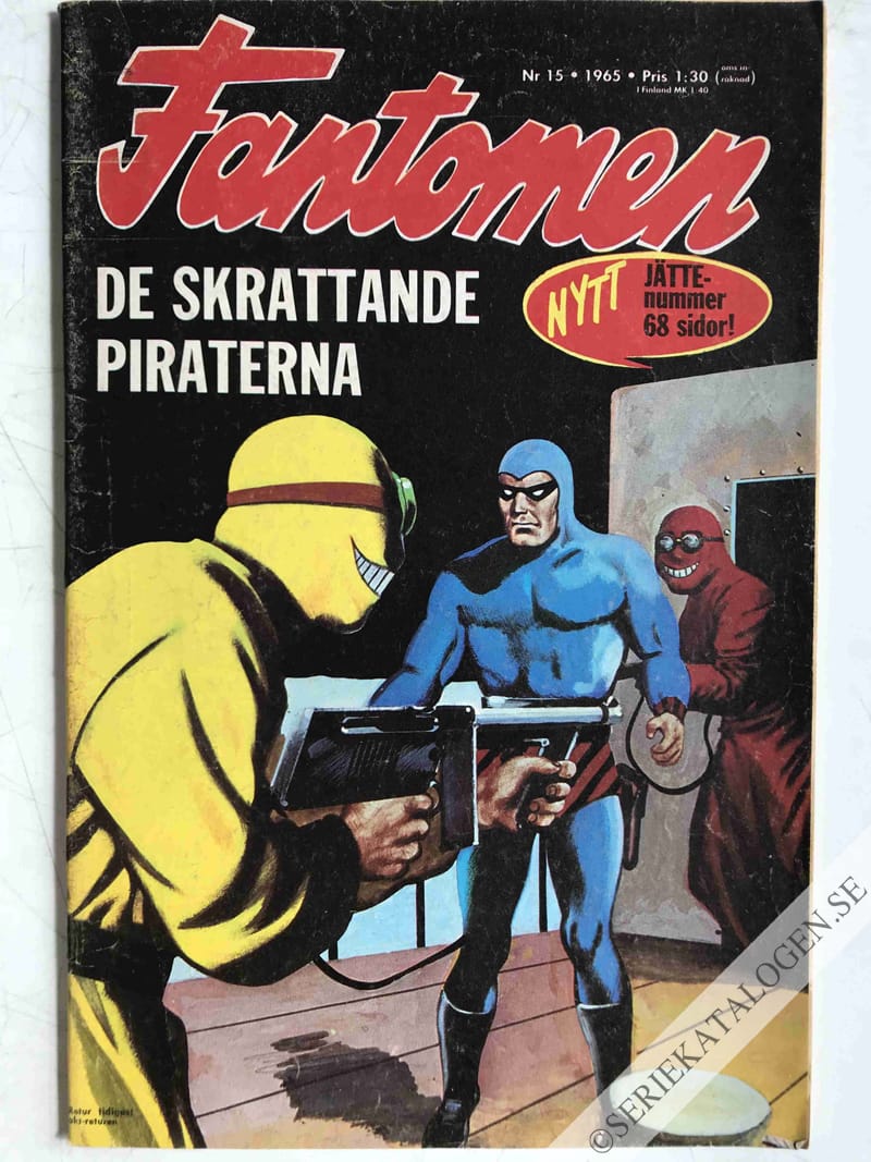 Framsida på Fantomen #15 (1965)