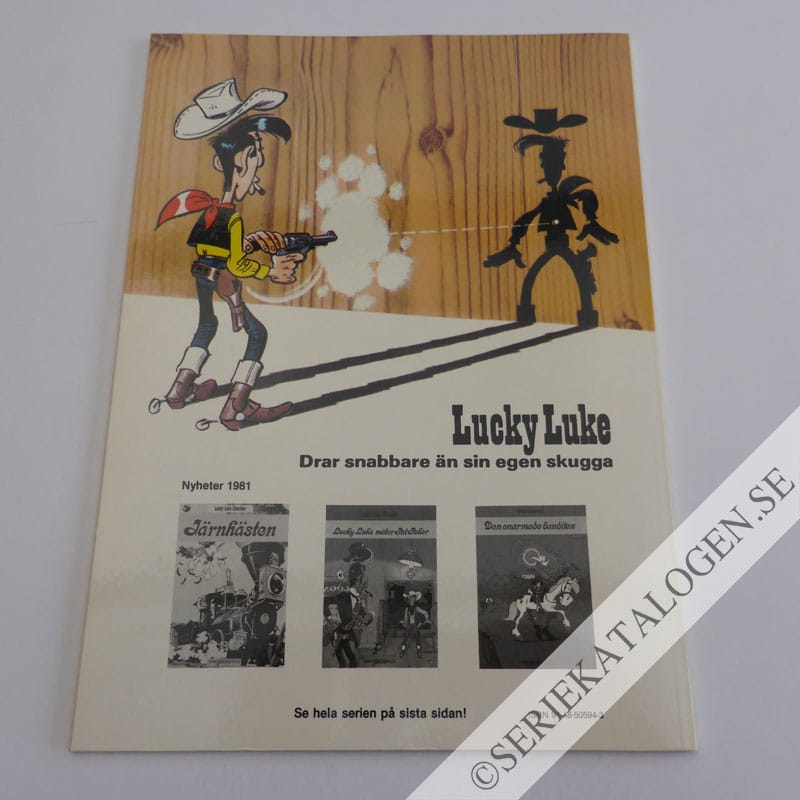 Baksida på Den enarmade banditen (1981)