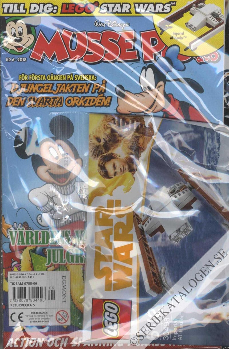 Framsida på Musse Pigg & C:o #6 (2018)